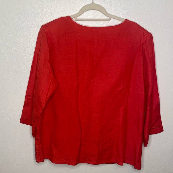 Lino Linen Red Outfit - Picture 3 of 8